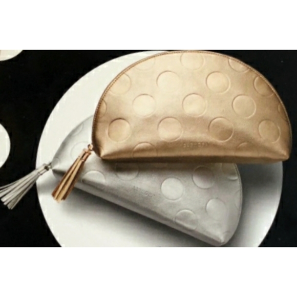 Sephora Rose Gold Faux Leather Makeup Case